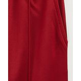 WE Fashion Broek  wijnrood / wit