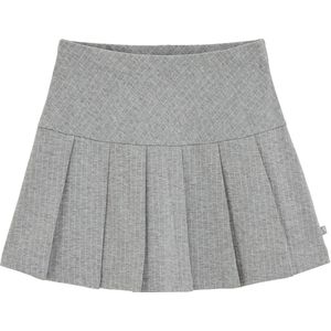 WE Fashion - Plooirok - Grijs - Regular Fit