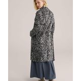 WE Fashion - Dames Jas - Grijs - Luipaardprint - Regular Fit