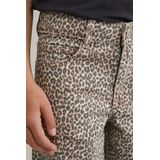 WE Fashion Broek  beige / zwart