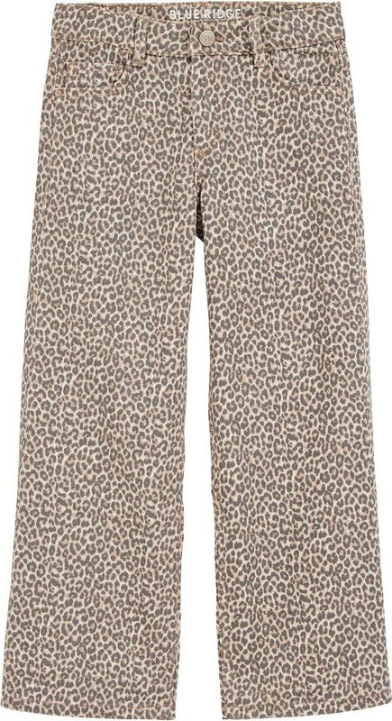 WE Fashion Broek  beige / zwart