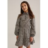 WE Fashion - Jerseyjurk - Lichtbruin - Luipaardprint - Regular Fit - Katoen