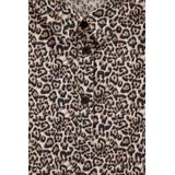 WE Fashion - Jerseyjurk - Lichtbruin - Luipaardprint - Regular Fit - Katoen