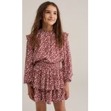 Giordano - Lange Mouw Overhemd - Rood - Katoen - 317810