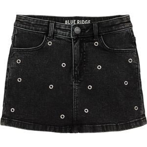 WE Fashion - Blue Ridge - Jeansrok - Stretchdenim - Met Rits- en Knoopsluiting