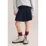 WE Fashion - Denim Rok - Meisjes - Mini Lengte - Plooien in Schoolstijl