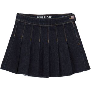 WE Fashion - Denim Rok - Meisjes - Mini Lengte - Plooien in Schoolstijl