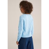 WE Fashion - Trui - Lichtblauw - Knitwear - Lange Mouw