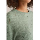 WE Fashion - Wollen Trui - Lichtgroen