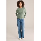 WE Fashion - Wollen Trui - Lichtgroen