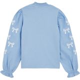 WE Fashion - Top - Shirts - Opstaande Kraag - Lange Ballonmouwen - Stretchkatoen