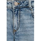 WE Fashion - Broek - Blauw - Gevoerde Zoom - Loosefit - High Waist