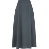 WE Fashion - A-lijn Rok - Donkergrijs - Lang/maxi - Viscose