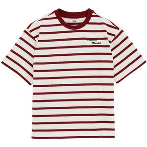 WE Fashion - T-shirt - Donkerrood