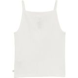 WE Fashion - Meisjes Cropped Tank Top - Gebroken Wit - Katoen