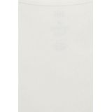 WE Fashion - Meisjes Cropped Tank Top - Gebroken Wit - Katoen