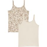 WE Fashion - Hemd - Katoen - Spaghettibandjes - Ronde Hals