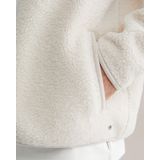 WE Fashion - Heren Regular Fit Bomberjack - Gebroken Wit - Teddy