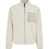 WE Fashion - Heren Regular Fit Bomberjack - Gebroken Wit - Teddy