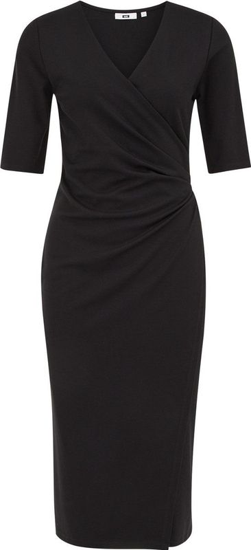 WE Fashion - Midi Jurk - Dames - Met Plooidetail