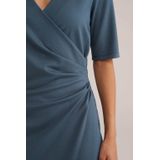 WE Fashion - Midi Jurk - Dames - Plooidetail