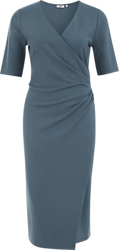 WE Fashion - Midi Jurk - Dames - Met Plooidetail
