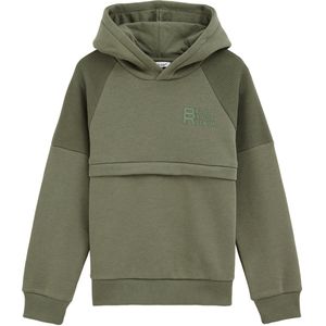 Blue Ridge - Jongens Hoodie - Olijfgroen - Regular Fit - Katoen