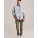 WE Fashion - Jeans - Bruin - Slimfit - Gevoerde Zoom/Rand - 5-Pocket-Style