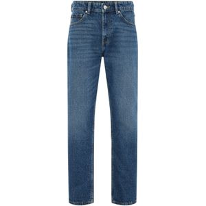 Blue Ridge - Heren Regular Fit Jeans - Donkerblauw - Katoen