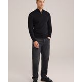 WE Fashion - Blue Ridge - Regular Straight Leg Jeans - Zwart Denim