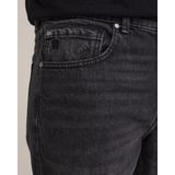 WE Fashion - Blue Ridge - Regular Straight Leg Jeans - Zwart Denim