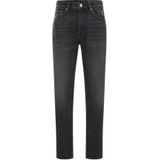WE Fashion - Blue Ridge - Regular Straight Leg Jeans - Zwart Denim