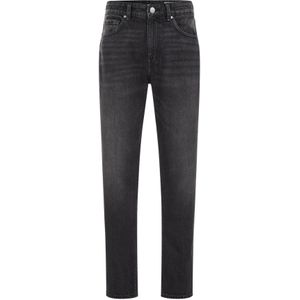 WE Fashion - Blue Ridge - Regular Straight Leg Jeans - Zwart Denim