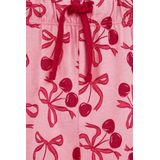 WE Fashion - Pyjama - Roze - Lange Mouwen - Ronde Hals