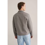 WE Fashion - Heren Overshirt - Regular Fit - Lange Mouwen - Wollen Look