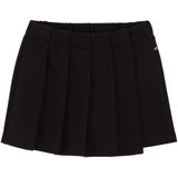 WE Fashion - Korte Rok - Zwart - Plooirok