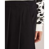 WE Fashion - Korte Rok - Zwart - Plooirok