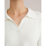 WE Fashion - Gebreide Sweater - Regular Fit - Polokraag