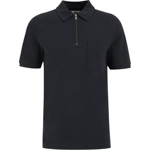 WE Fashion - Slim Fit Poloshirt - Heren - Met Rits