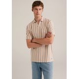 WE Fashion - Regular Fit Polo - Beige - Katoen