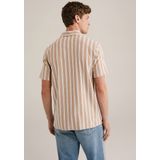 WE Fashion - Regular Fit Polo - Beige - Katoen