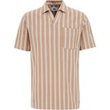 WE Fashion - Regular Fit Polo - Beige - Katoen