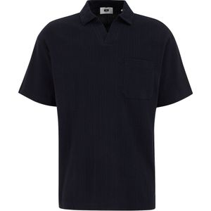 Poloshirt - Boxy Fit - Korte Mouwen - Polokraag - V-Hals - Borstzak