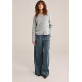 WE Fashion - Corduroy Broek - Dames - Wide Leg