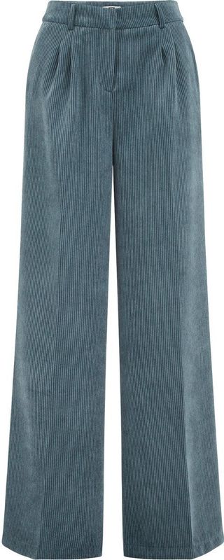 WE Fashion - Corduroy Broek - Dames - Wide Leg