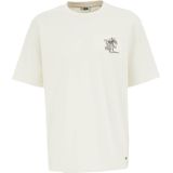 WE Fashion - Heren T-shirt - Ecru - Katoen - Relaxed Fit