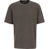 T-shirt - Wafelstructuur - Ronde Hals - Korte Mouwen - Relaxed Fit