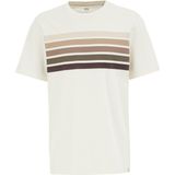 T-shirt - Blokstreep - Regular Fit - Korte Mouwen - Ronde Hals