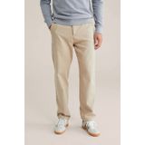 WE Fashion Heren regular fit chino van jog kwaliteit