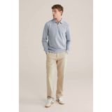 WE Fashion Heren regular fit chino van jog kwaliteit